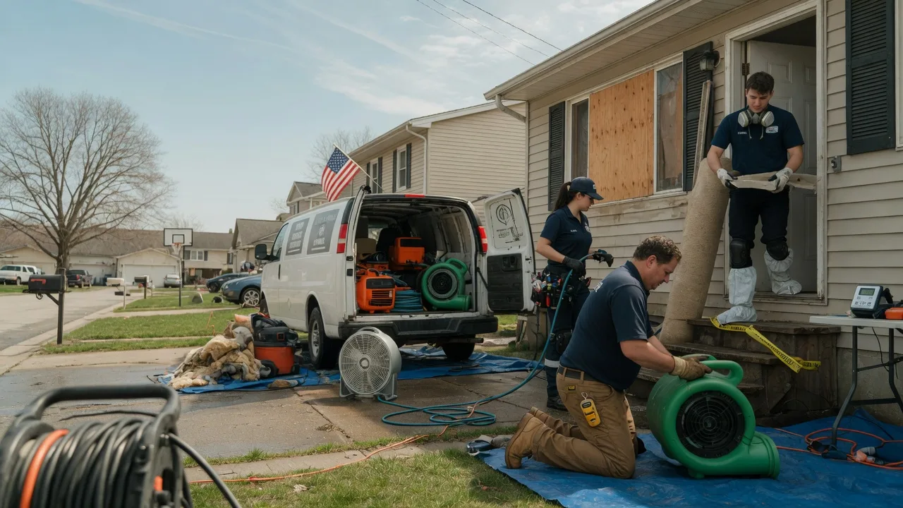 Water Damage Restoration in Horace, ND near me